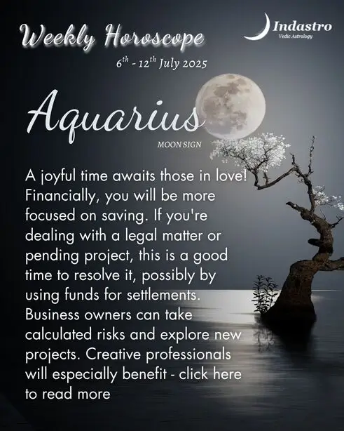 Weekly Aquarius Horoscope