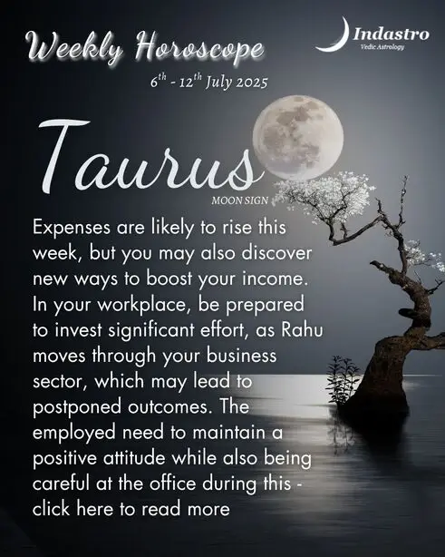 Weekly Taurus Horoscope